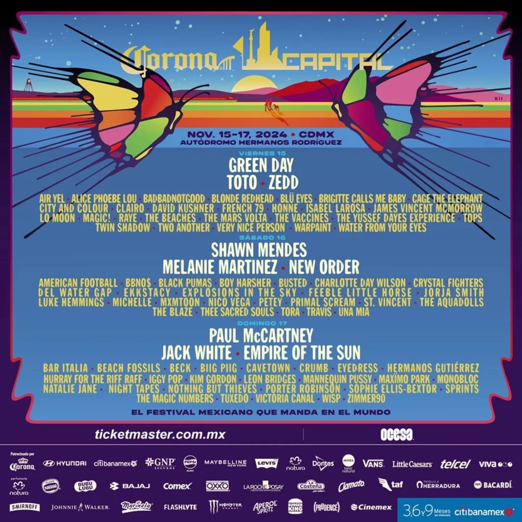 Corona capital 2024 cartel